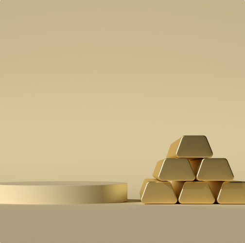 Gold representing revenue